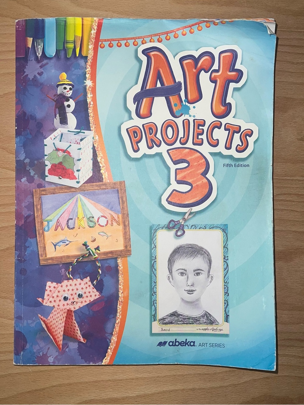 Abeka Art Projects 3 Workbook - Blue Cover
